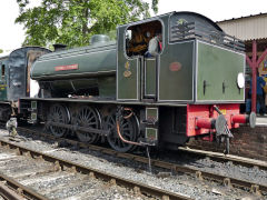 
No 23 Hunslet 3791 of 1952 at Tenterden KESR, June 2013